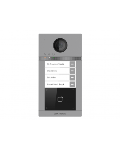 DS-KV8413-WME1(C)/Flush. Вызывная панель IP-домофона. Hikvision в Санкт-Петербурге