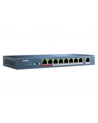 DS-3E0109P-E/M(B). Коммутатор с питанием POE. Hikvision в Санкт-Петербурге