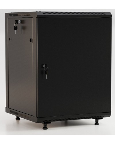TWB-FC-1566-SR-RAL9004. Шкаф телекоммуникационный 19 настенный 15U. Hyperline в Санкт-Петербурге