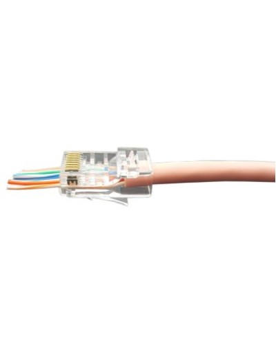 PLEZ-8P8C-U-C5-SH-100 (100 шт). Разъем RJ-45. Hyperline в Санкт-Петербурге