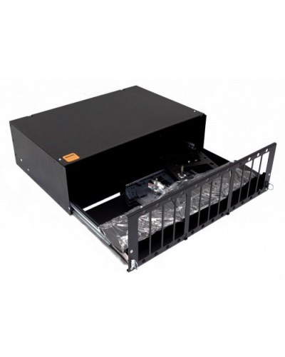 FO-19R-3U-12xSLT-W140H42-96UN-BK. Кросс оптический 19. Hyperline в Санкт-Петербурге