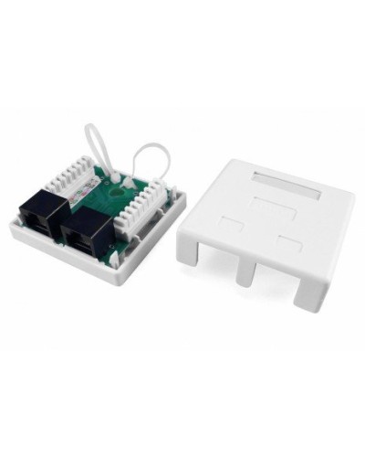 SB1-2-8P8C-C5e-WH. Розетка RJ-45. Hyperline в Санкт-Петербурге