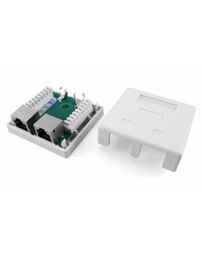 SB1-2-8P8C-C5e-SH-WH. Розетка RJ-45. Hyperline в Санкт-Петербурге