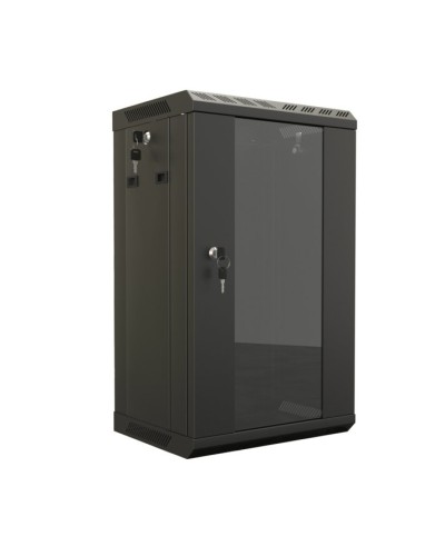 TDB-6U-GP-RAL9004. Шкаф телекоммуникационный 10 настенный, 6U. Hyperline в Санкт-Петербурге