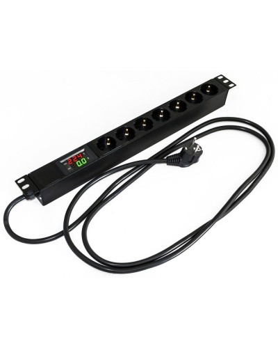 SHE19-7SH-AV-2.5EU. Блок розеток 19. Hyperline в Санкт-Петербурге