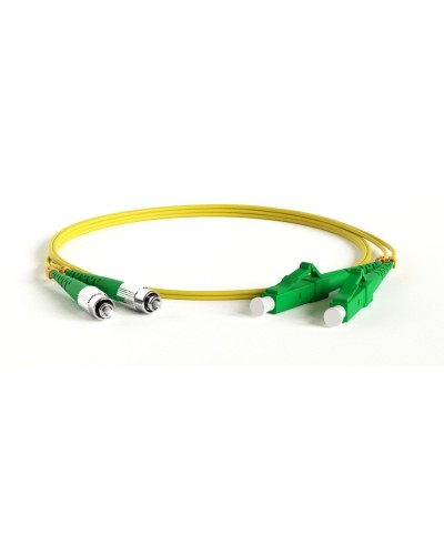 FC-D2-9-FC/AR-LC/AR-H-1M-LSZH-YL. Патч-корд волоконно-оптический FC-LC. Hyperline в Санкт-Петербурге