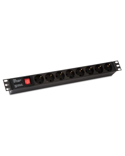 SHE19-6SH-S-IEC. Блок розеток 19. Hyperline в Санкт-Петербурге