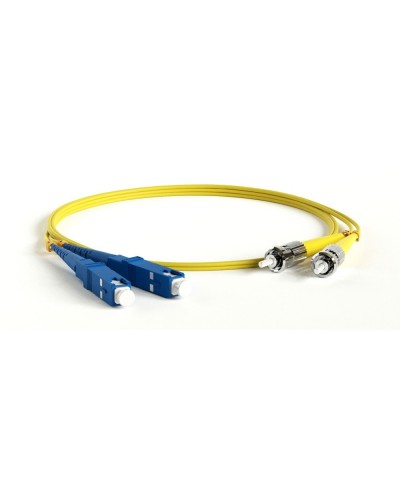 FC-D2-9-SC/UR-ST/UR-H-1M-LSZH-YL. Патч-корд волоконно-оптический ST-SC. Hyperline в Санкт-Петербурге