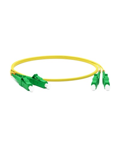 FC-D2-9-SC/AR-SC/AR-H-1M-LSZH-YL. Патч-корд волоконно-оптический SC-SC. Hyperline в Санкт-Петербурге