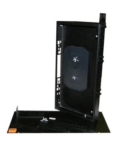 FO-19R-1U-3xSLT-W140H42-24UN-BK. Кросс оптический 19. Hyperline в Санкт-Петербурге