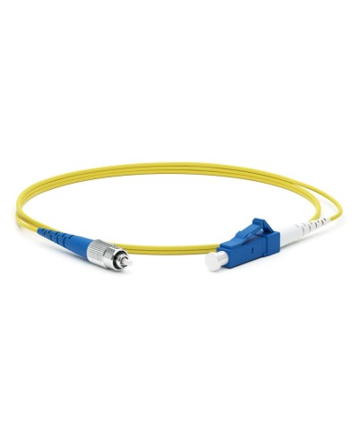 FC-S2-9-FC/UR-LC/UR-H-3M-LSZH-YL. Патч-корд волоконно-оптический одномодовый. Hyperline в Санкт-Петербурге