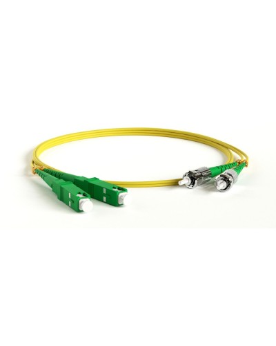 FC-D2-9-SC/AR-ST/AR-H-1M-LSZH-YL. Патч-корд волоконно-оптический ST-SC. Hyperline в Санкт-Петербурге