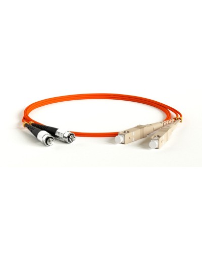 FC-D2-50-FC/PR-SC/PR-H-1M-LSZH-OR. Патч-корд волоконно-оптический SC-FC. Hyperline в Санкт-Петербурге