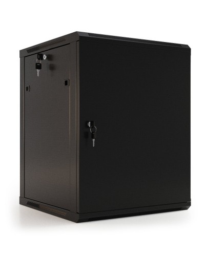 TWB-0666-SR-RAL9004. Шкаф телекоммуникационный 19 настенный 6U. Hyperline в Санкт-Петербурге