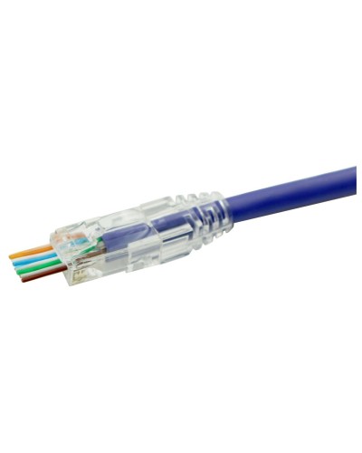 PLEZ-8P8C-UA-C6-100 (100 шт). Разъем RJ-45. Hyperline в Санкт-Петербурге