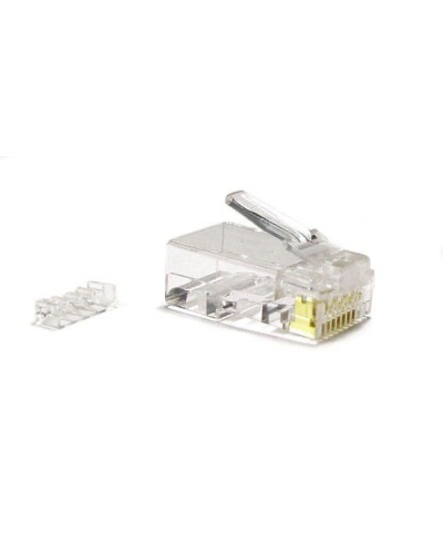 PLUG-8P8C-UV-C6-SH-100 (100 шт). Разъем RJ-45. Hyperline в Санкт-Петербурге