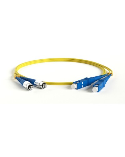 FC-D2-9-FC/UR-SC/UR-H-2M-LSZH-YL. Патч-корд волоконно-оптический SC-FC. Hyperline в Санкт-Петербурге