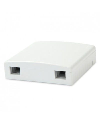FO-WB86-FTTH-2UN-WH. Оптическая абонентская розетка. Hyperline в Санкт-Петербурге