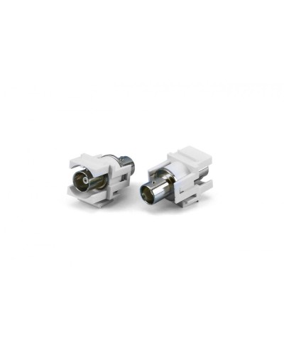 KJ1-BNC-D-WH. Вставка Keystone Jack RJ-45. Hyperline в Санкт-Петербурге