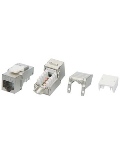 KJ9-8P8C-C6A-90-SH-F. Вставка Keystone Jack RJ-45. Hyperline в Санкт-Петербурге