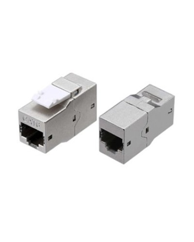 CA2-KJ-C6-SH-BK. Проходной адаптер. Hyperline в Санкт-Петербурге