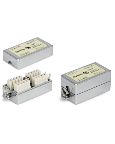 CA-IDC-C5e-SH-F-WH. Проходной адаптер экранированный. Hyperline в Санкт-Петербурге