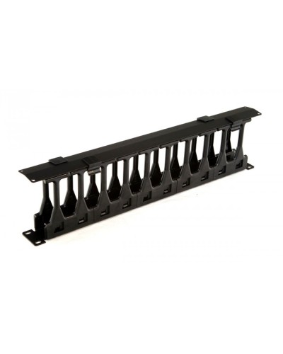 CMF-1U-FPL106-MCOV-RAL9005. Кабельный организатор 19. Hyperline в Санкт-Петербурге