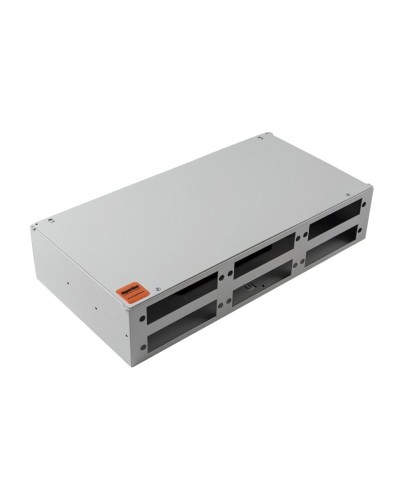 FO-19R-2U-6xSLT-W140H42-48UN-GY. Кросс оптический 19. Hyperline в Санкт-Петербурге