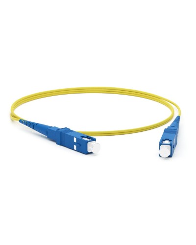 FC-S2-9-SC/UR-SC/UR-H-1M-LSZH-YL. Патч-корд волоконно-оптический одномодовый. Hyperline в Санкт-Петербурге