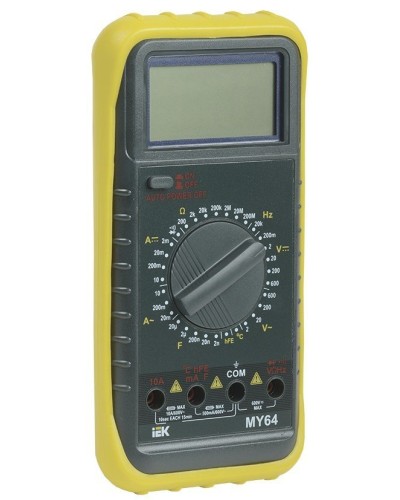 Мультиметр цифровой Professional MY64 (TMD-5S-064). Мультиметр цифровой. IEK в Санкт-Петербурге