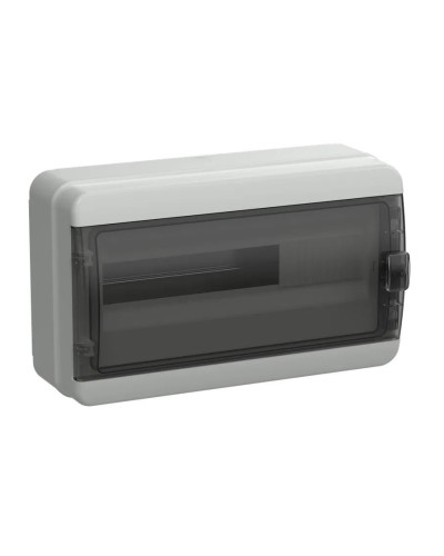 Корпус пластиковый КМПн-18 IP65 TEKFOR (TF5-KP72-N-18-65-K03-K02). Корпус модульный пластиковый черная прозрачная дверь. IEK в Санкт-Петербурге