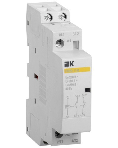 Контактор модульный КМ20-11M AC (MKK11-20-11). Контактор модульный. IEK в Санкт-Петербурге
