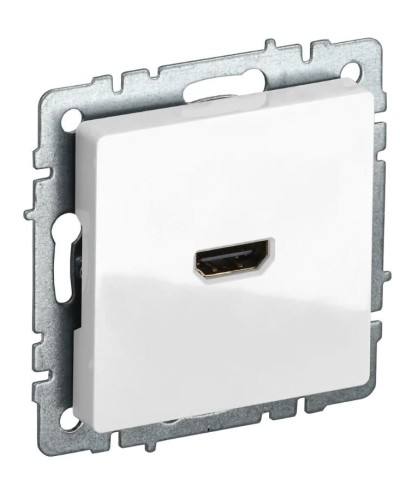 Розетка HDMI РHDMI-0-БрБ белая BRITE (BR-H10-K01). Розетка HDMI. IEK в Санкт-Петербурге