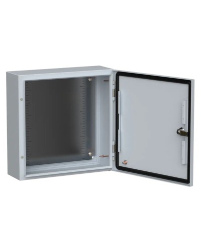 ЩМП-40.40.15 УХЛ1 IP66 400х400х150 TITAN 5 (TI5-10-N-040-040-015-66). Шкаф металлический с монтажной платой. IEK в Санкт-Петербурге