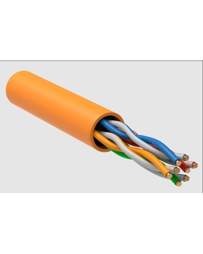 GENERICA U/UTP 5E 24AWG 4PR LSZH оранжевый (BC1-C5E04-127-305-R-G). Кабель «витая пара» (LAN) для структурированных систем связи. IEK в Санкт-Петербурге