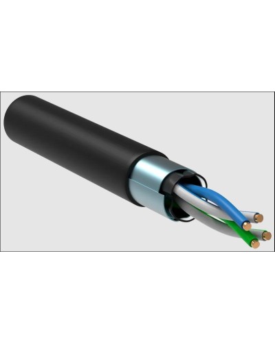 GENERICA U/UTP 5E 24AWG 2PR LDPE черный (BC3-C5E02-139-305-R-G). Кабель «витая пара» (LAN) для структурированных систем связи. IEK в Санкт-Петербурге