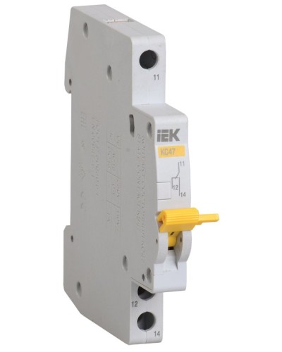 Контакт состояния на DIN-рейку КС47 (MVA01D-KS-1). Контакт состояния. IEK в Санкт-Петербурге