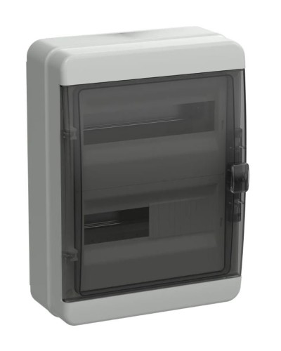 Корпус пластиковый КМПн-24 IP65 TEKFOR (TF5-KP72-N-24-65-K03-K02). Корпус модульный пластиковый черная прозрачная дверь. IEK в Санкт-Петербурге