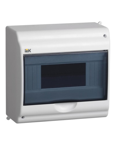Корпус пластиковый КМПн 2/9-2 IP31 белый KREPTA 3 (MKP42-N-09-31-02). Щиток модульный с прозрачной дверцей, настенный. IEK в Санкт-Петербурге