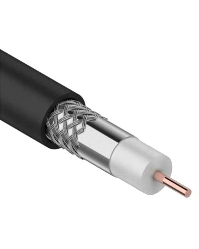 GENERICA RG11 CCS 75Ом FPE PVC черный (CC1-R1F1-119-300-G). Кабель коаксиальный омедненный. IEK в Санкт-Петербурге