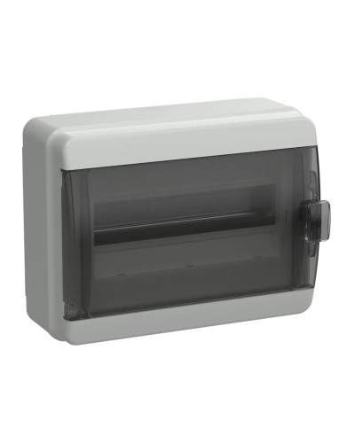 Корпус пластиковый КМПн-12 IP65 TEKFOR (TF5-KP72-N-12-65-K03-K02). Корпус модульный пластиковый черная прозрачная дверь. IEK в Санкт-Петербурге
