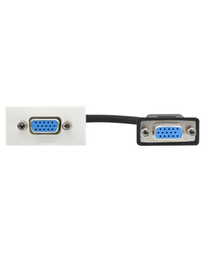 Розетка VGA M/M PRIMER РКМ-20-20-П белый IEK (PR-KK40D-RV-0-2-K01). Розетка. IEK в Санкт-Петербурге