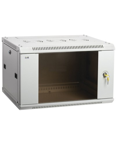 LWR3-15U66-GF. Шкаф телекоммуникационный 19 настенный 15U. ITK в Санкт-Петербурге