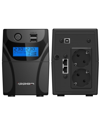 Ippon Back Power Pro II 650 Euro (1005511). Источник бесперебойного питания. Ippon в Санкт-Петербурге