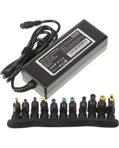Блок питания Ippon E90 автоматический 90W 18.5V-20V 11-connectors 4.5A, LED индикатор (651780). Блок питания. Ippon в Санкт-Петербурге