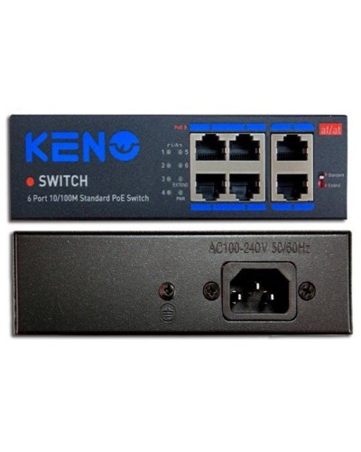 KN-SW402POE+. Коммутатор с питанием по PoE. KENO в Санкт-Петербурге