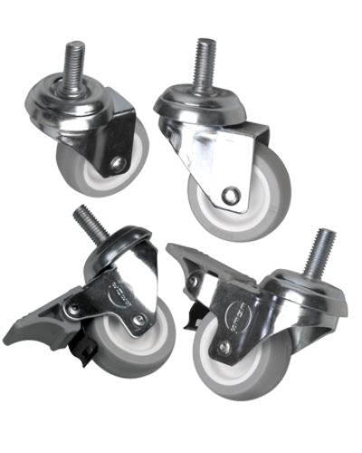 LN-ZMN-TKR-5525-01 (4 шт). Ролики для стоек и настенных шкафов. LANDE в Санкт-Петербурге