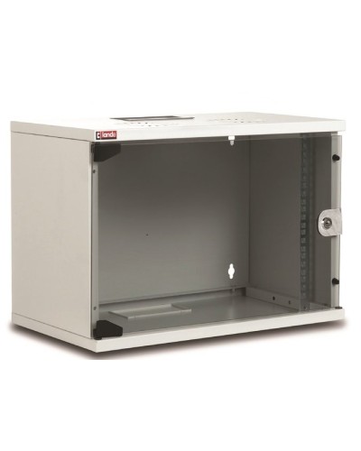 LN-SH09U5440-LG-F0-1. Шкаф телекоммуникационный 19 настенный 9U. LANDE в Санкт-Петербурге