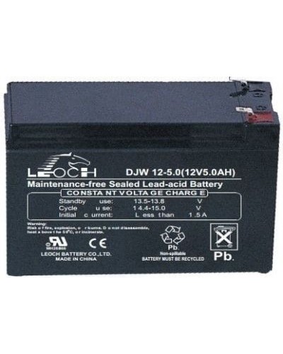 LEOCH DJW 12-5,0. Аккумулятор герметичный свинцово-кислотный. LEOCH в Санкт-Петербурге