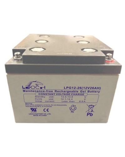 LEOCH LPG 12-26. Аккумулятор герметичный свинцово-кислотный. LEOCH в Санкт-Петербурге